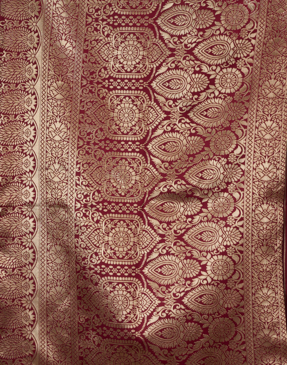 Premium Maroon Banarasi Silk Saree for Women | Designer Wedding Party Wear Saree | Traditional Zari Work Ethnic Saree | Festive & Bridal Collection