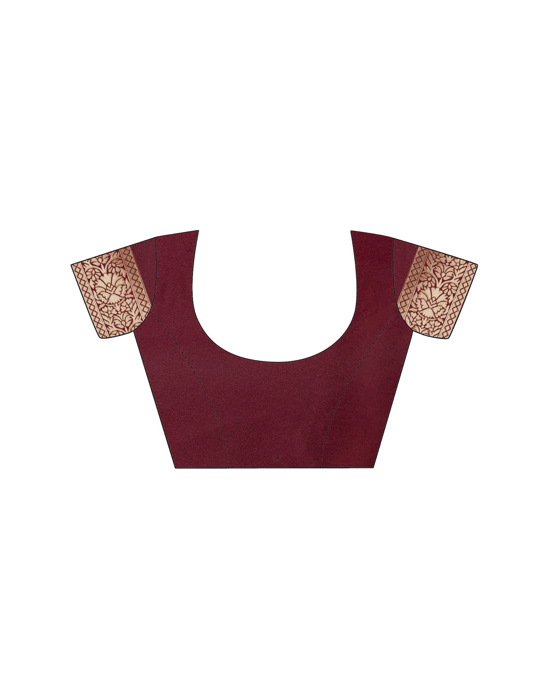 Premium Maroon Banarasi Silk Saree for Women | Designer Wedding Party Wear Saree | Traditional Zari Work Ethnic Saree | Festive & Bridal Collection
