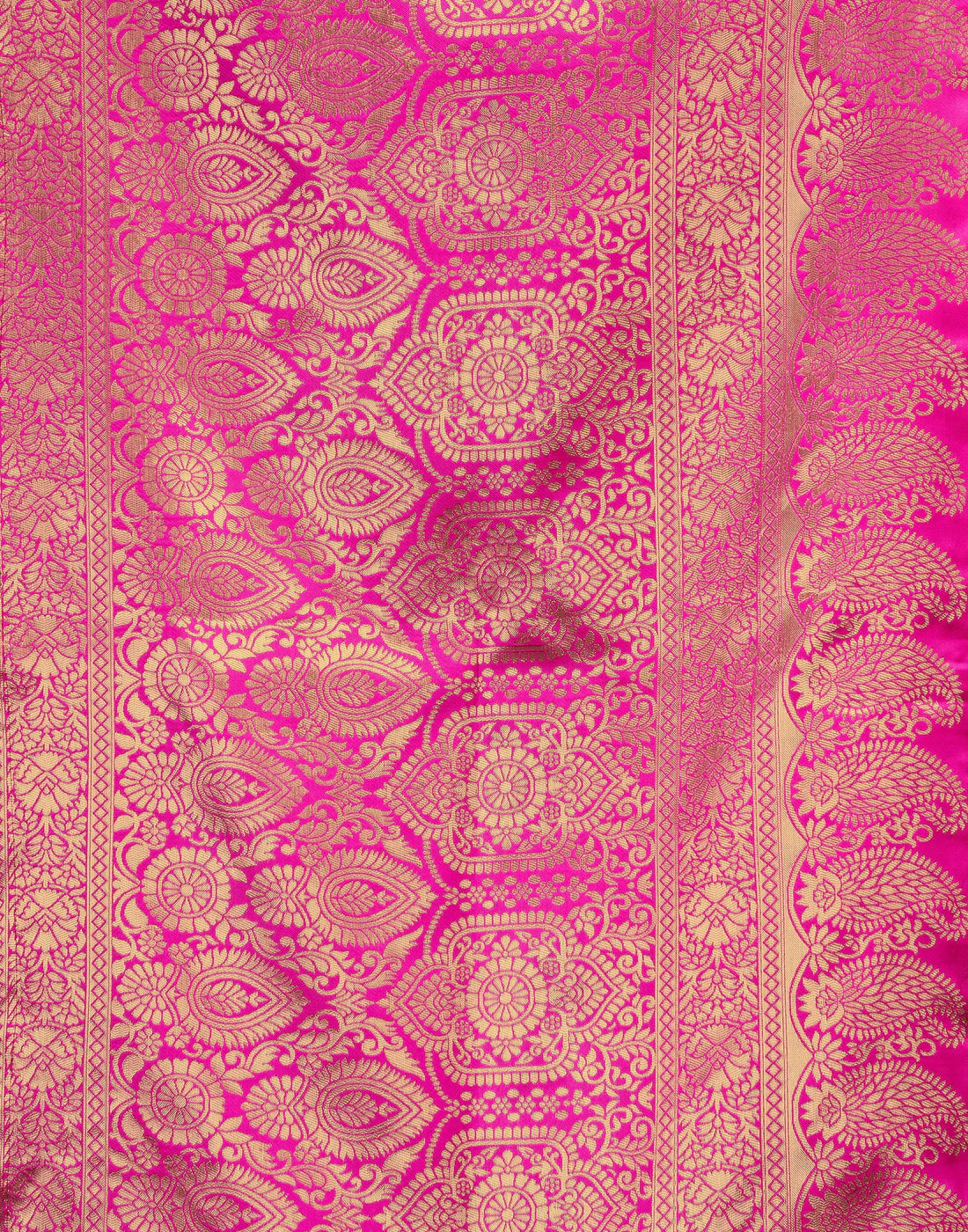 Premium Rani Banarasi Silk Saree for Women | Designer Wedding & Festive Wear Saree with Rich Zari Work