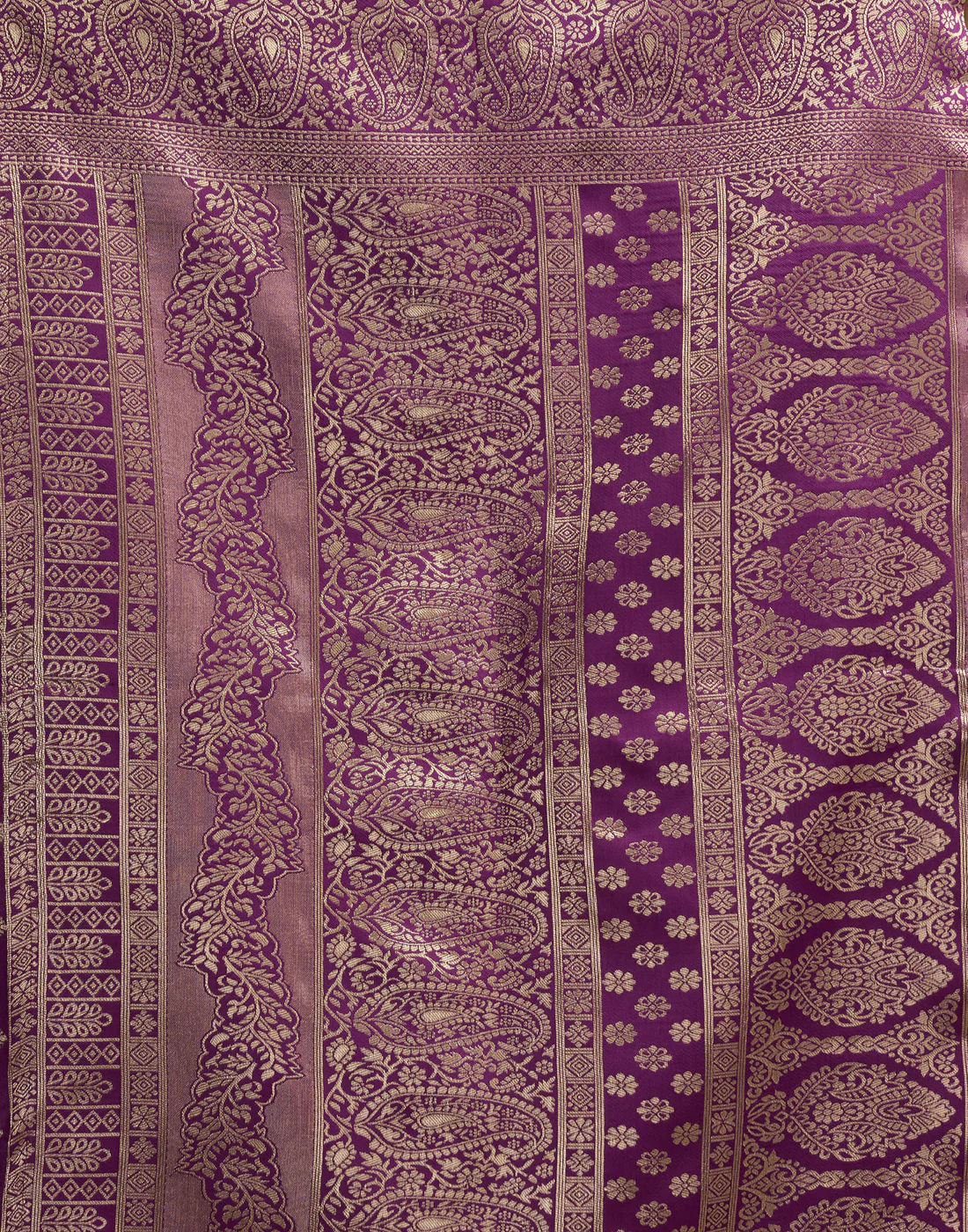 Wine Jacquard Saree for Women with Golden Zari Weaving | Premium Festive, Party & Traditional Wear Saree with Unstitched Blouse Piece